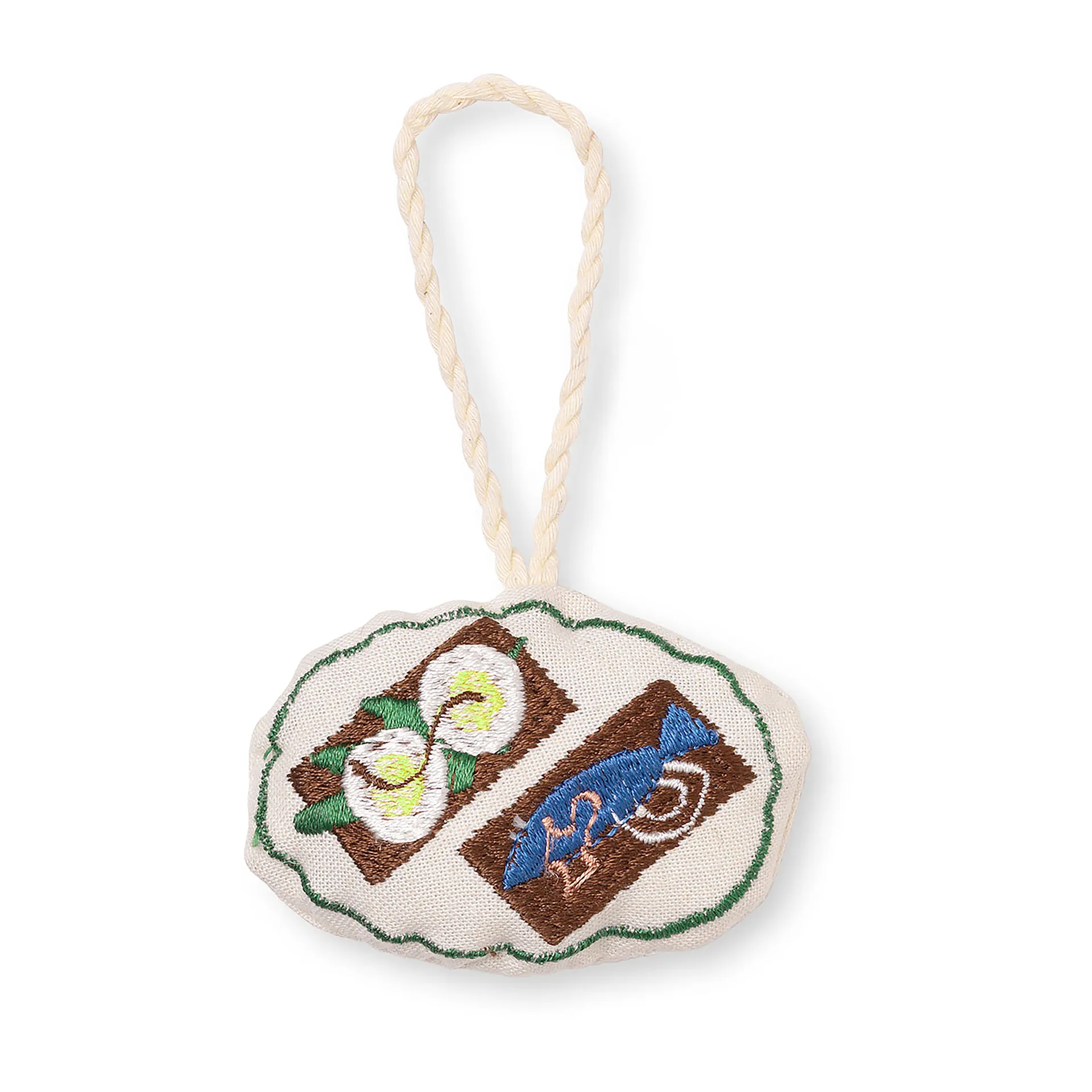 Copenhagen juletræspynt åben sandwich 7 cm, Multi Ferm Living