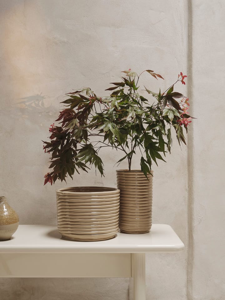 Corduroy vase 21 cm, Cashmere Ferm Living