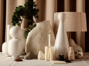 Countdown to Christmas glasbeholder med 24 lys - Offwhite - Ferm Living