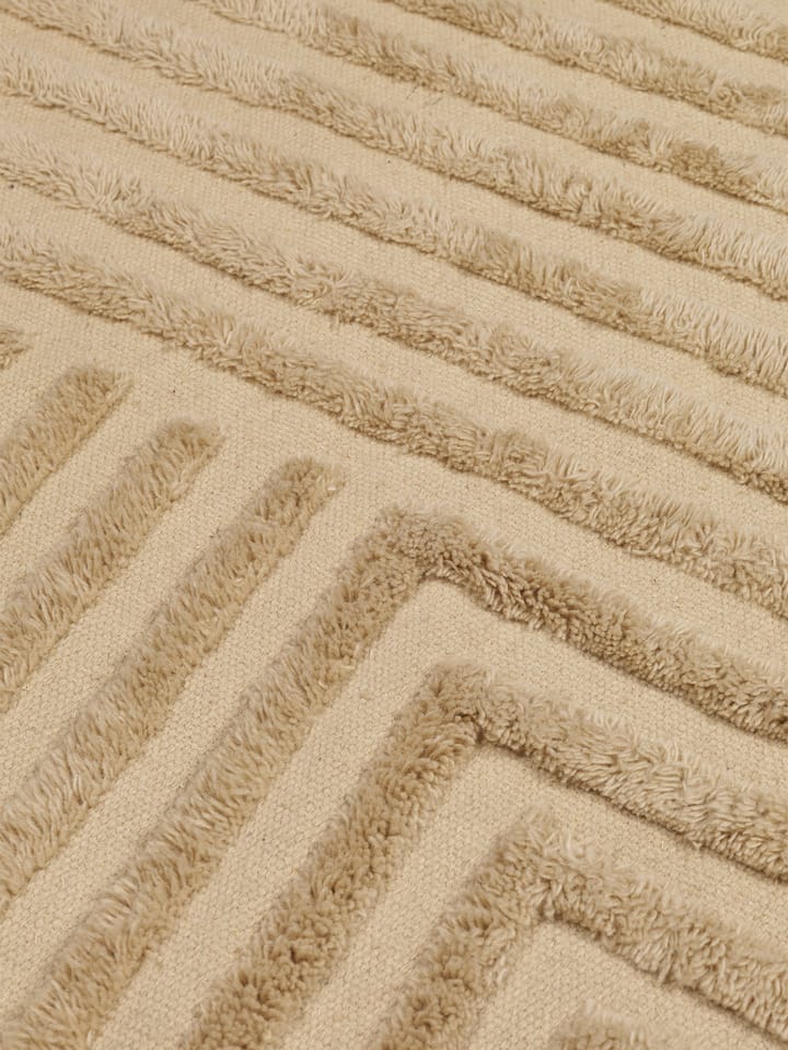 Crease uldtæppe 160x250 cm, Light Sand Ferm Living