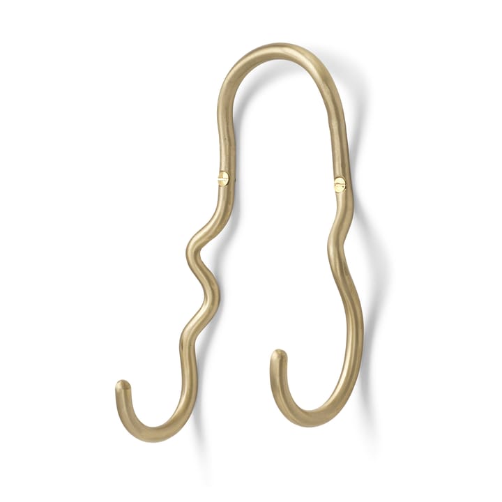 Curvature krog dobbelt - Messing - Ferm Living