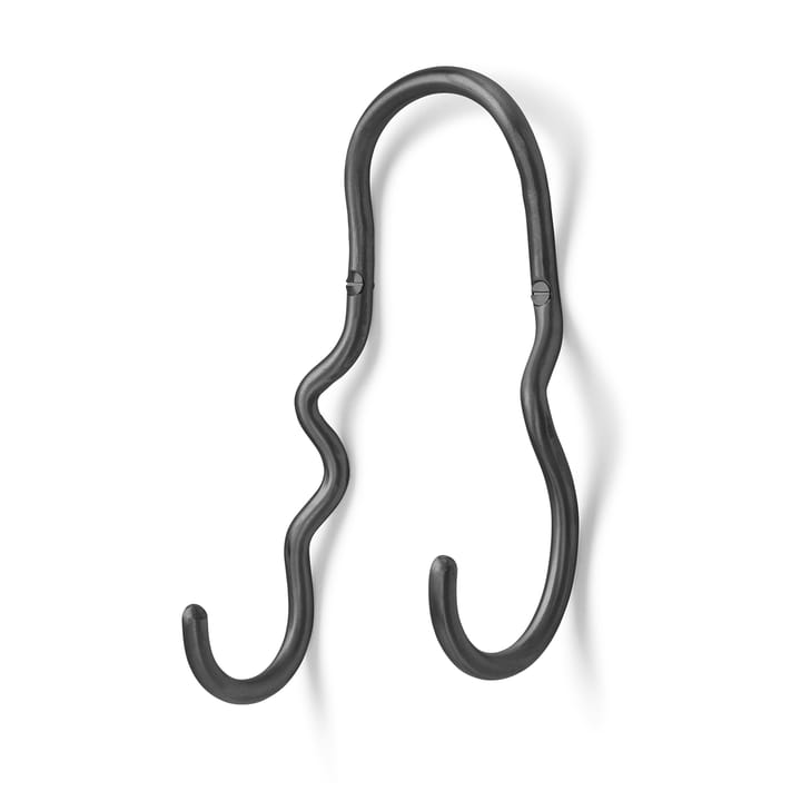 Curvature krog dobbelt - Sort messing - Ferm Living