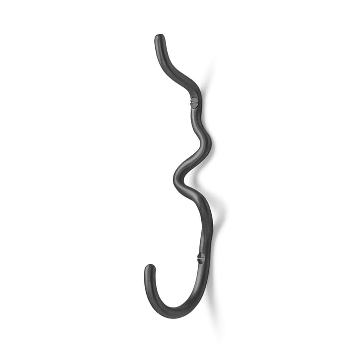 Curvature krog enkel - Sort messing - Ferm Living