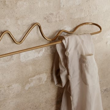 Curvature ophæng til viskestykke - Messing - Ferm Living
