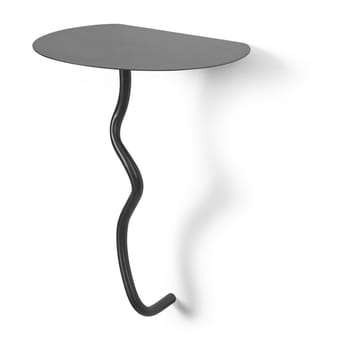 Curvature vægbord - Black/Brass - Ferm Living