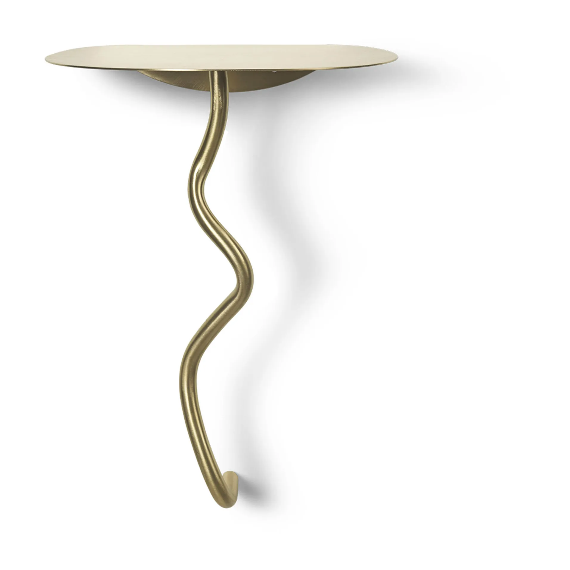 Curvature vægbord, Brass Ferm Living