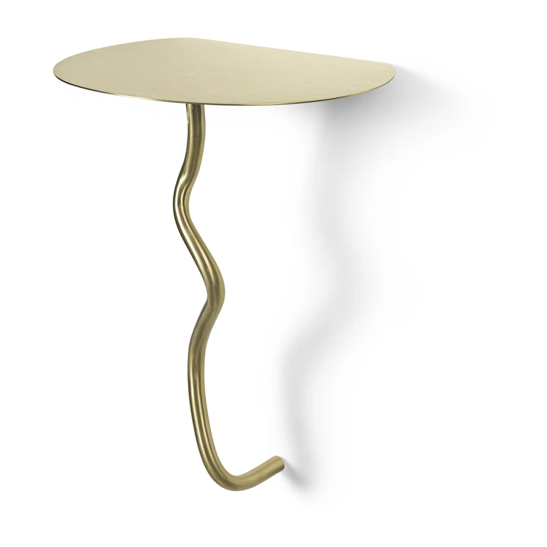 Curvature vægbord, Brass Ferm Living