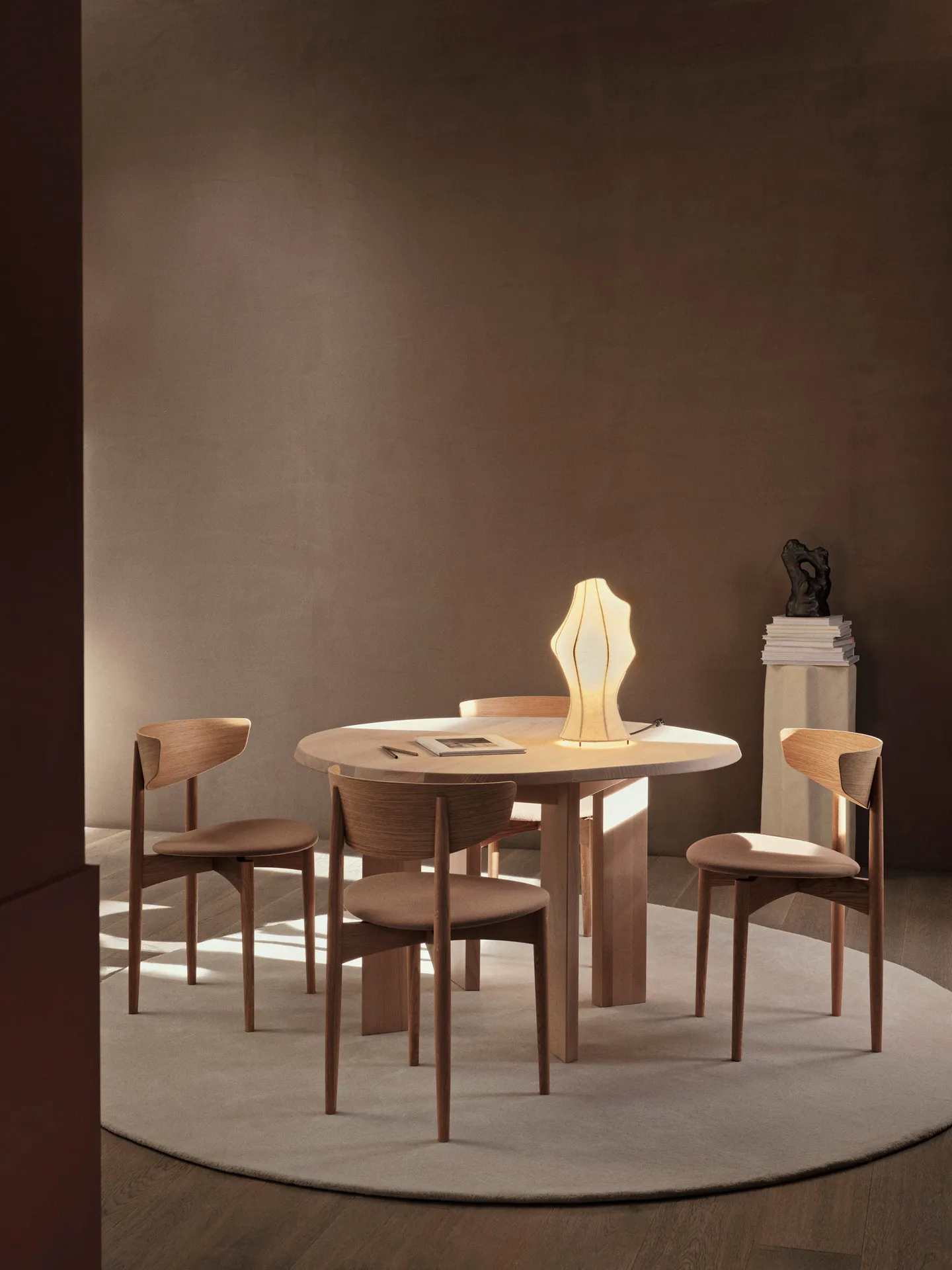 Dae bordlampe 42 cm, White Ferm Living