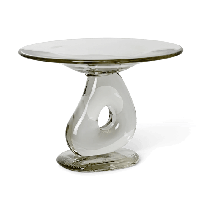 Damo glass centerpiece fad Ø21 cm - Clear - Ferm Living
