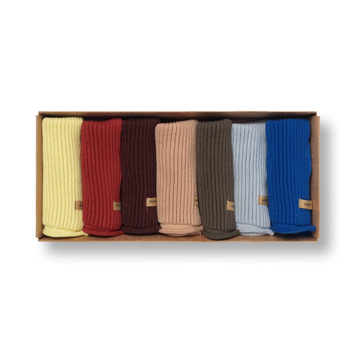 Day karklud 7-pak 26x26 cm - Multi - Ferm Living