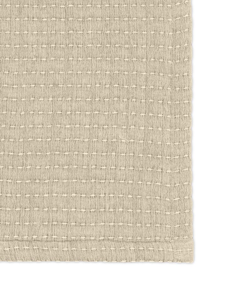 Daze sengetæppe 240x250 cm, Beige Ferm Living