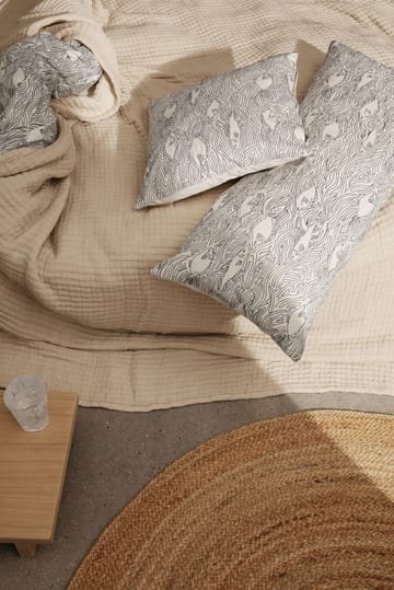 Daze sengetæppe 240x250 cm - Beige - Ferm Living