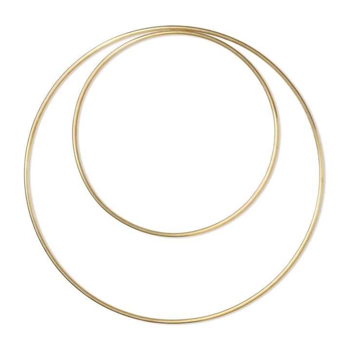Deco dekorationsring Ø65 cm
, Messing Ferm Living