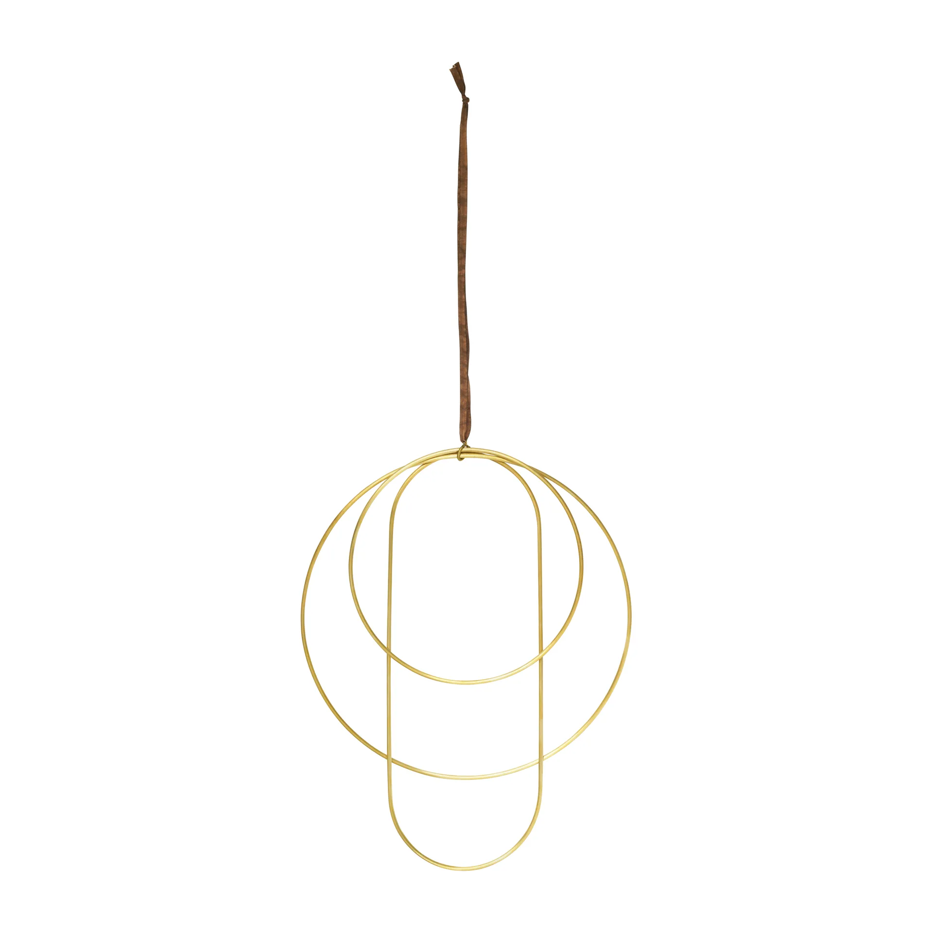 Deco dekorationsringe 3-pak, Messing Ferm Living