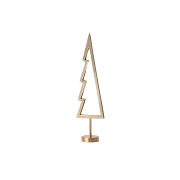 Dekoration træ messing - omrids - Ferm Living