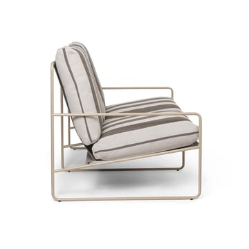 Desert 2-pers. sofa - Cash stripe/Chocolate - Ferm Living