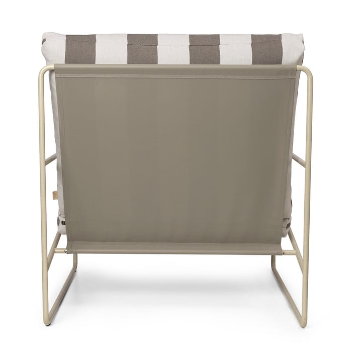 Desert lænestol, Cash stripe/Chocolate Ferm Living