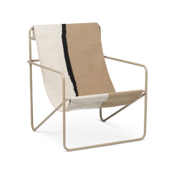 Desert loungelænestol - soil, cashmere stel - Ferm Living