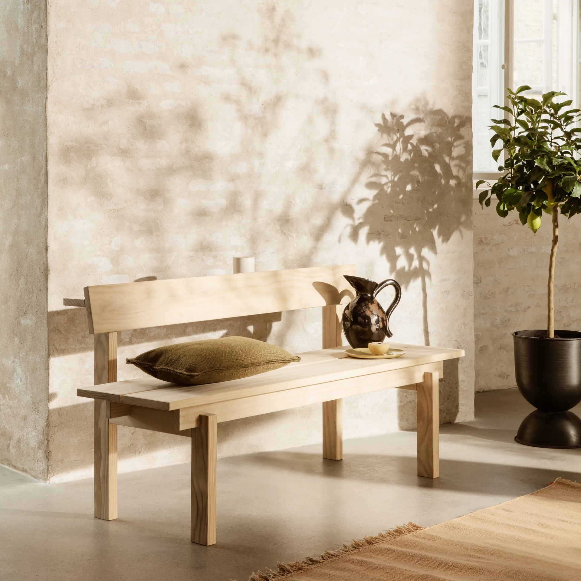 Desert pude 28x53 cm, Olive Ferm Living