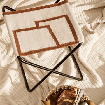 Desert skammel - Black/Shape - Ferm Living