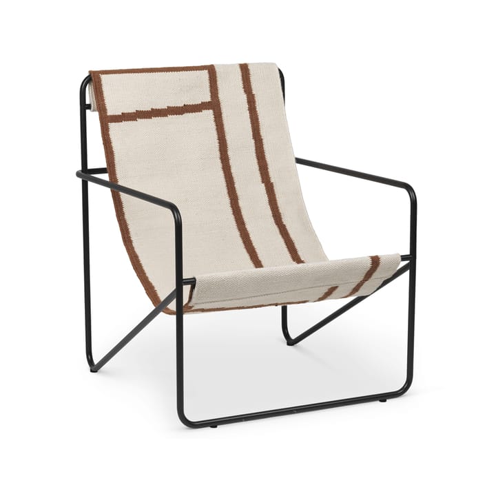 Desert solstol - shape, sort stel - Ferm LIVING