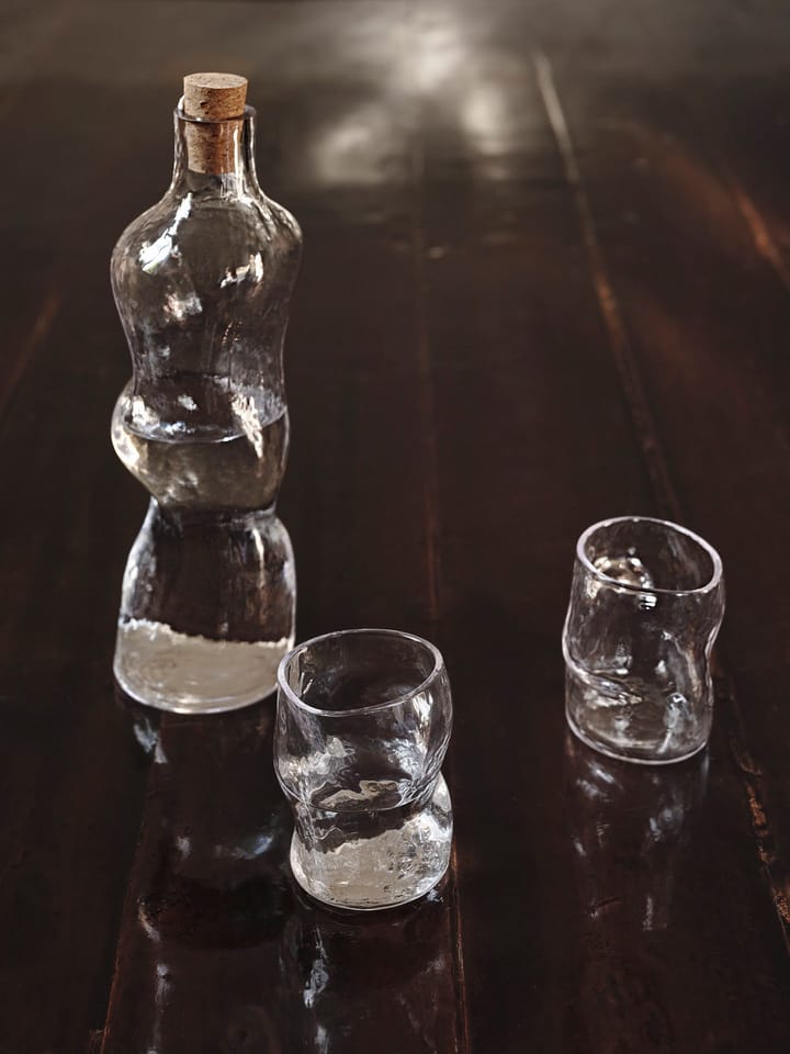 Dimple glas 27 cl 2-pak, Clear Ferm Living