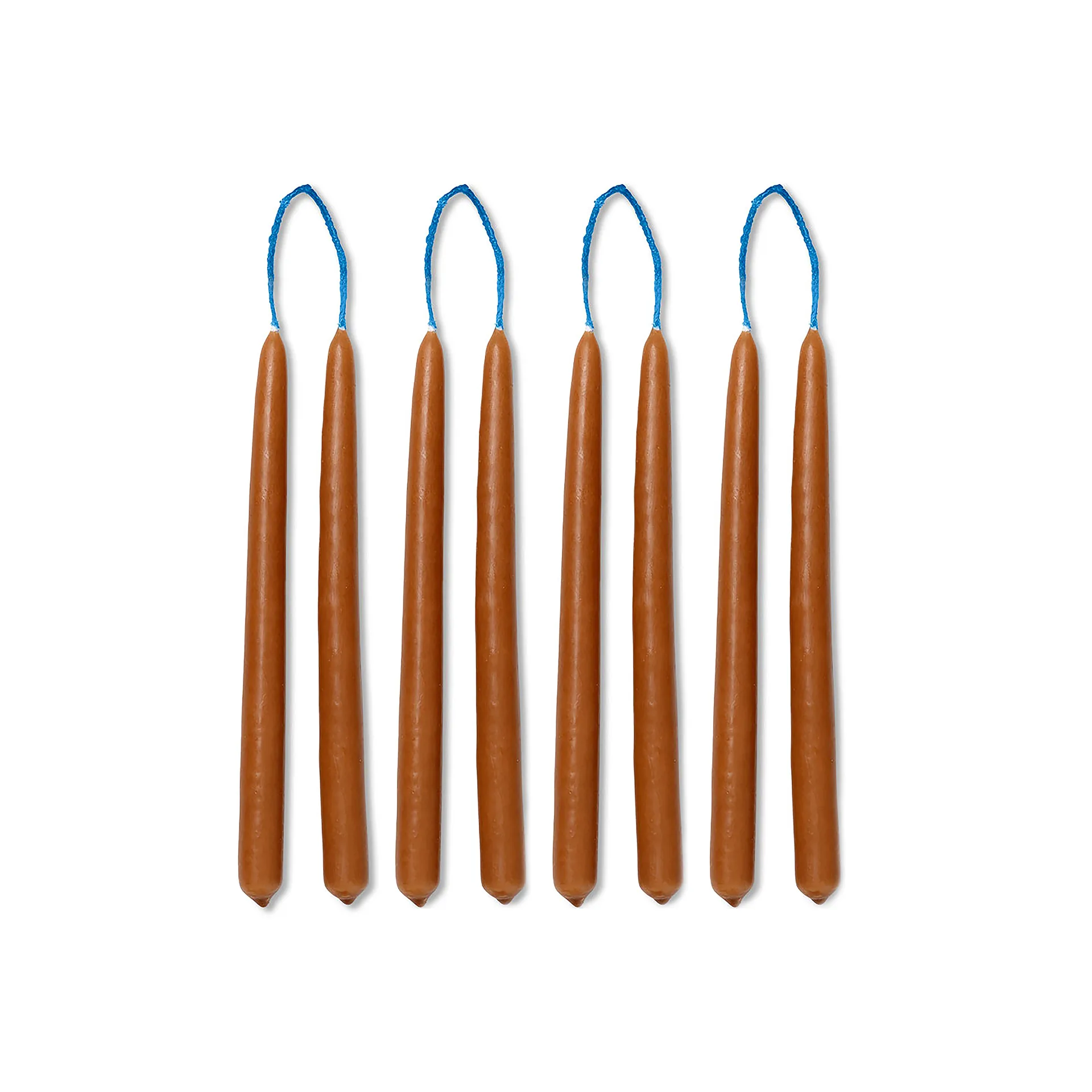 Dipped candles håndlavet lys 15 cm 8-pak , Amber Ferm Living
