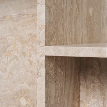 Distinct sidebord 59,5x35x50 cm - Travertine - Ferm Living
