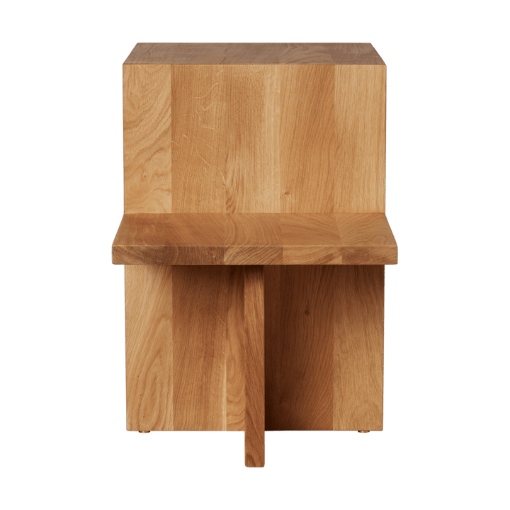Distinct sidebord kalksten 59,5x35x50 cm, Natural oak Ferm Living