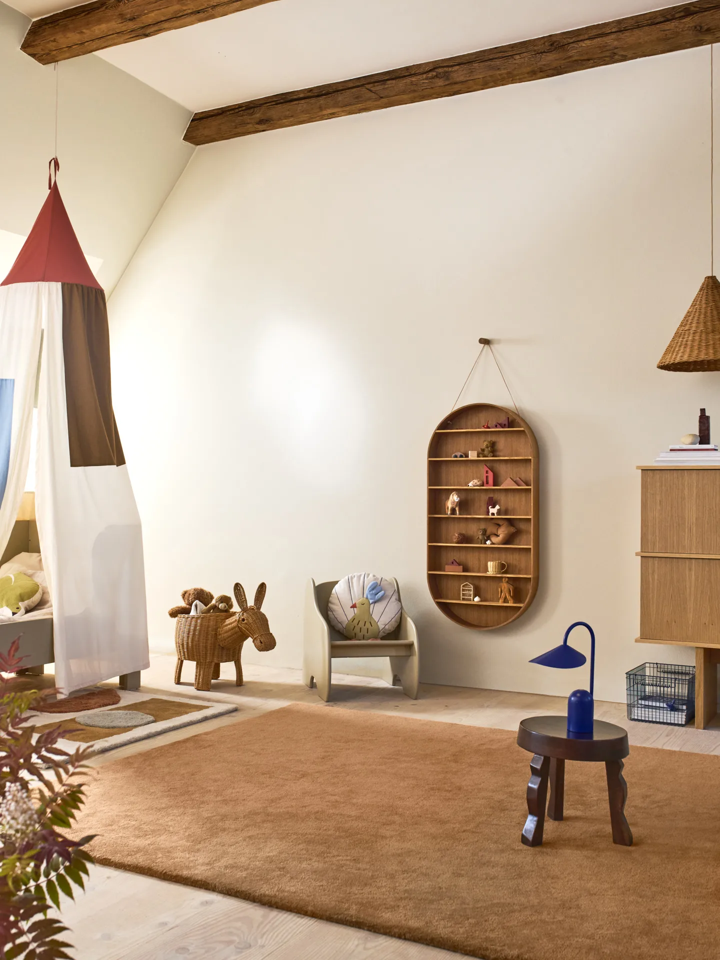 Donkey opbevaringskurv 49x35x66 cm, Natural Ferm Living