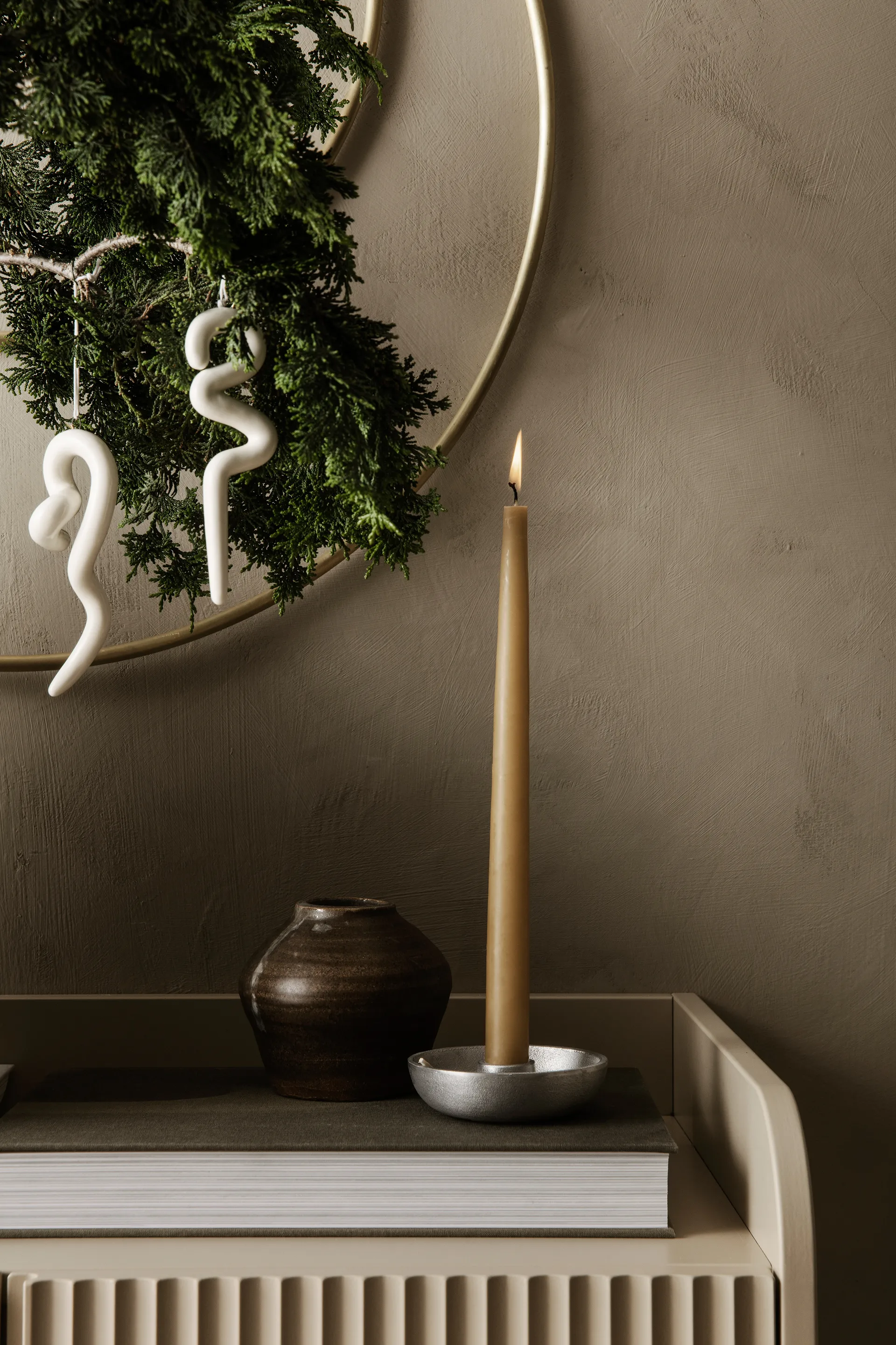 Doodle juleophæng 14,5 cm 2-pak, Offwhite Ferm Living