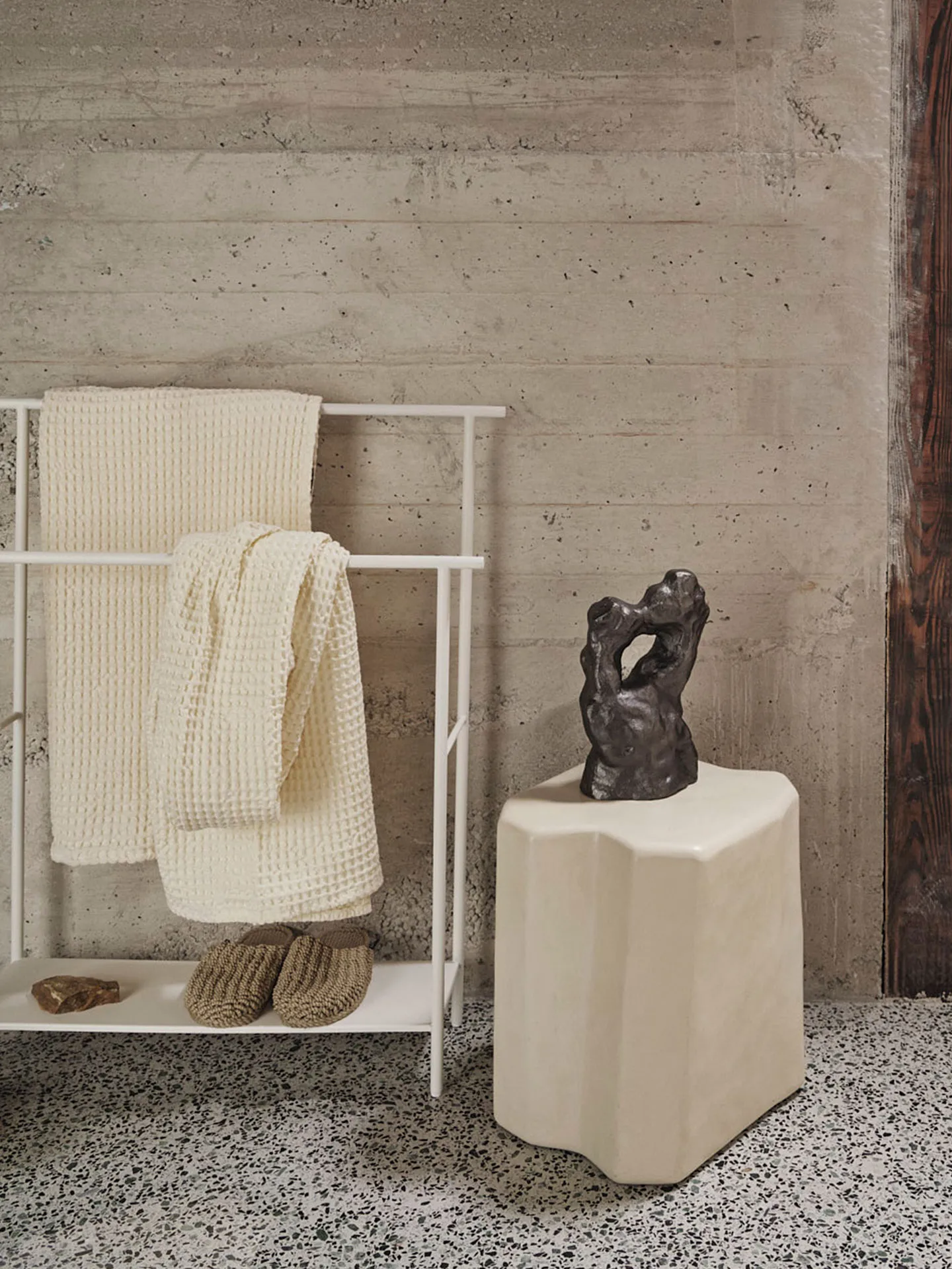 Dora håndklædeholder, White Ferm Living