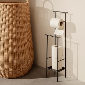 Dora toiletrulleholder - Black - ferm LIVING