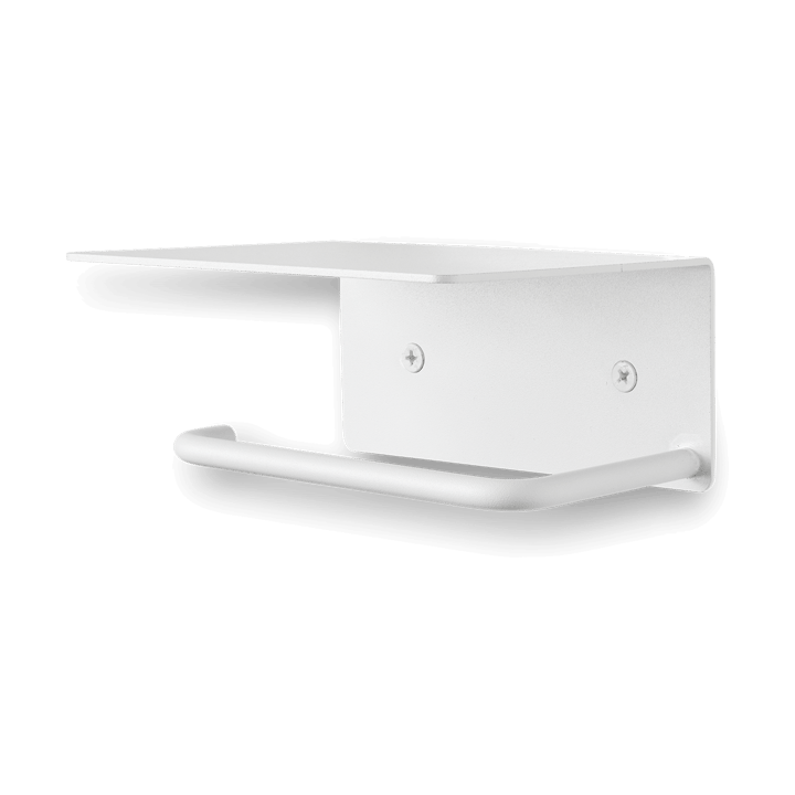 Dora toiletrulleholder med hylde, White Ferm Living