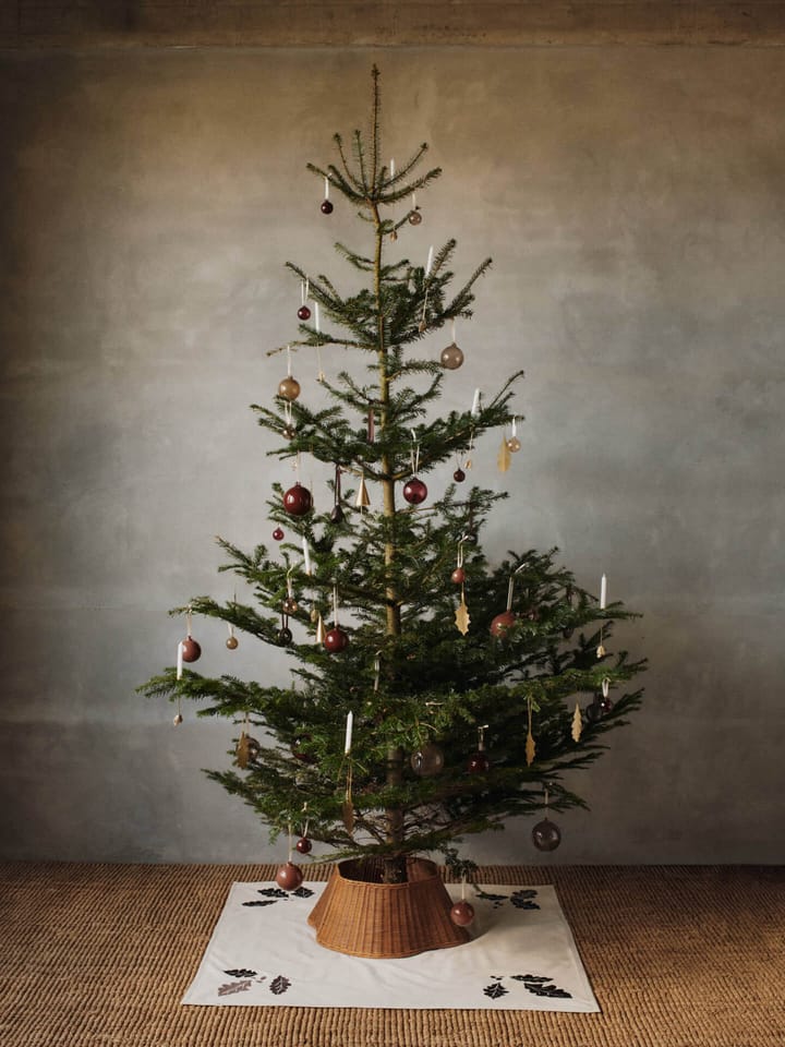 Drape braided tree skirt juletræskurv, Natural Ferm Living