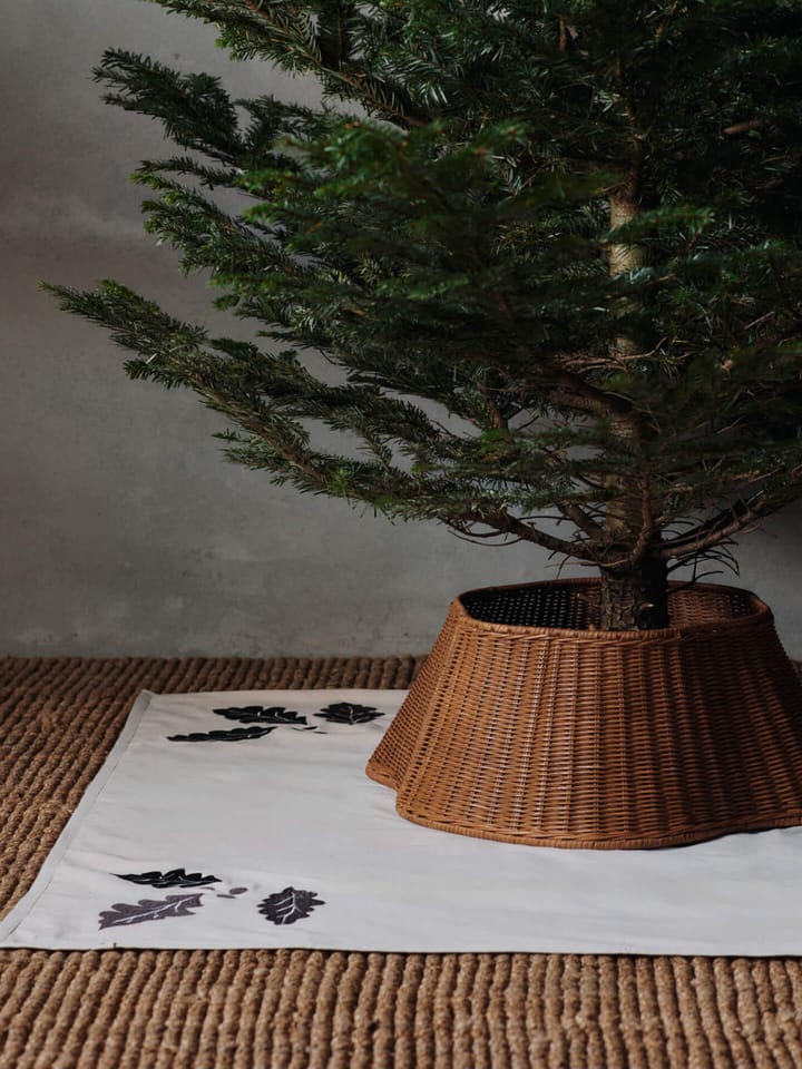 Drape braided tree skirt juletræskurv, Natural Ferm Living