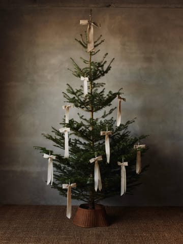Drape braided tree skirt juletræskurv - Natural - Ferm Living