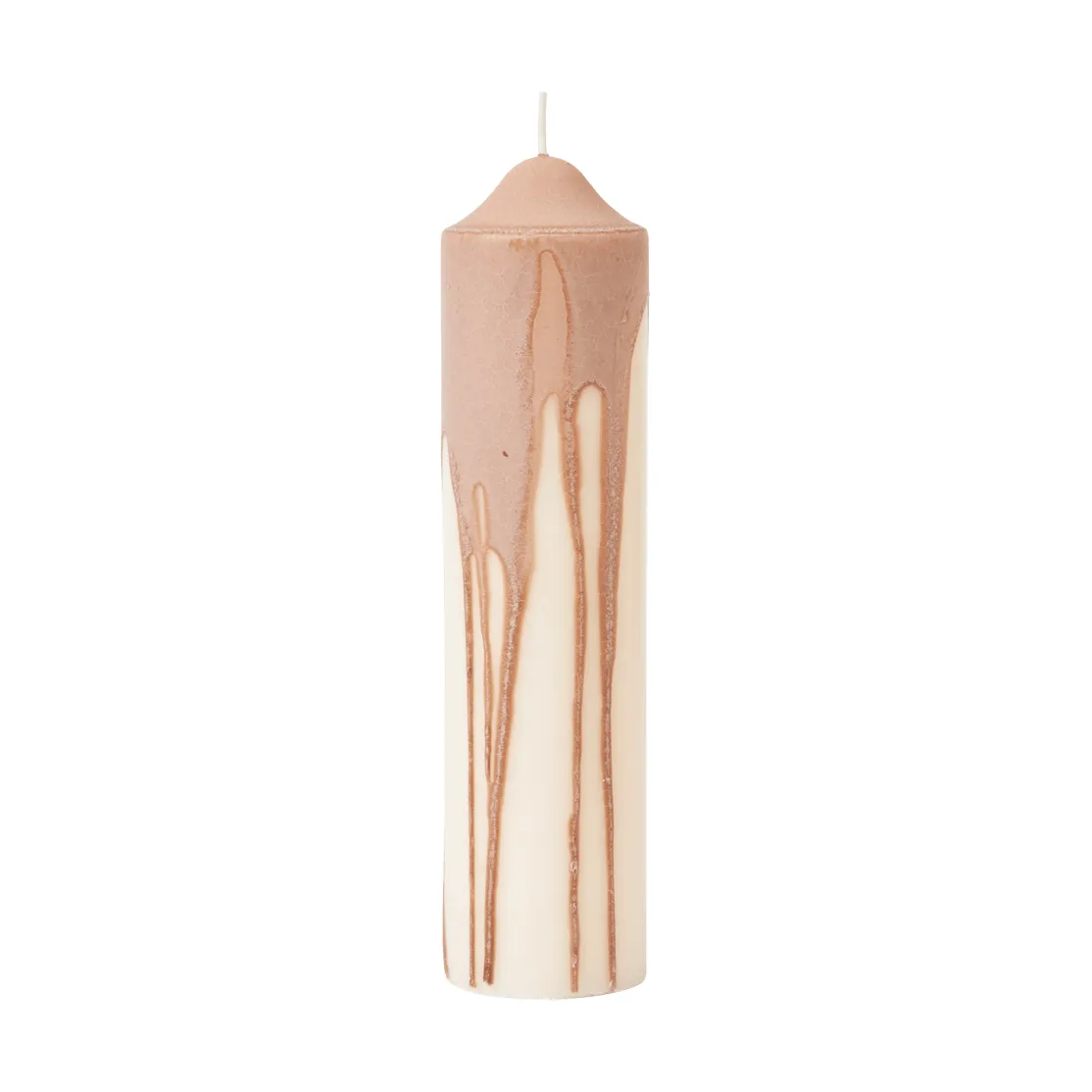 Ferm Living Dryp bloklys Beige, 20 cm