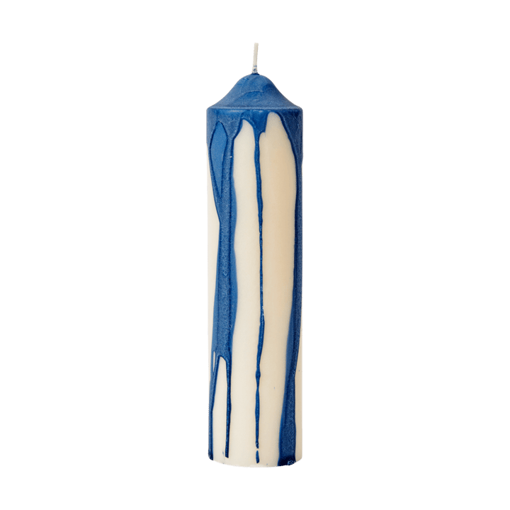 Dryp bloklys - Deep Blue, 20 cm - Ferm Living