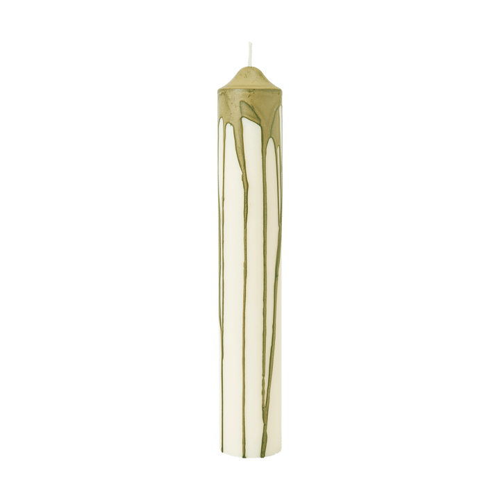 Dryp bloklys - Olive Green, 30 cm - Ferm Living