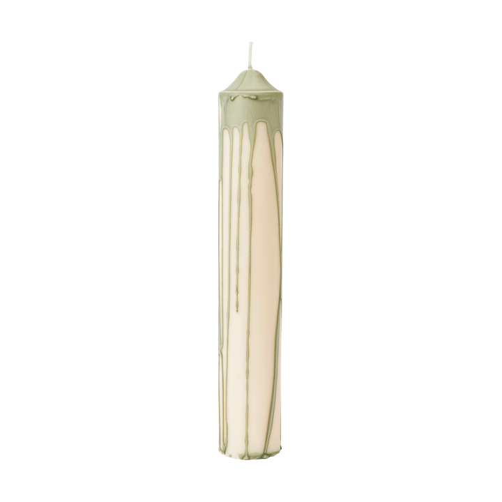 Dryp bloklys - Tea Green, 30 cm - Ferm Living