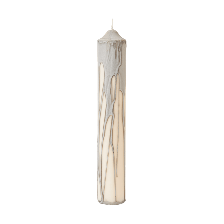 Dryp bloklys - Warm Grey, 30 cm - Ferm Living