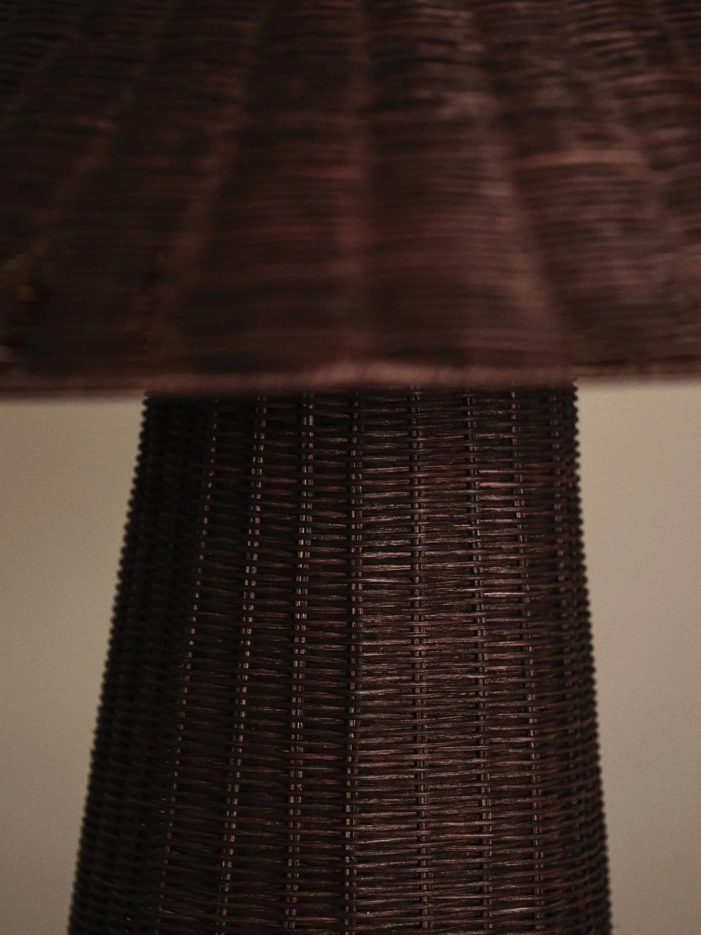 Duo bordlampe, Dark brown Ferm Living
