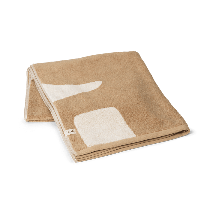 Ebb badehåndklæde 70x140 cm - Sand, off-white - Ferm LIVING