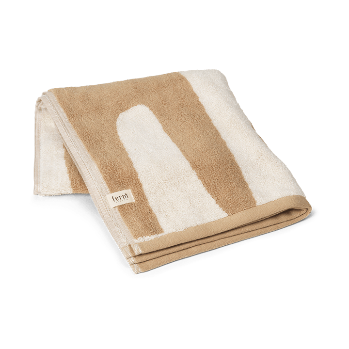 Ebb håndklæde 50x100 cm - Sand, off-white - Ferm Living