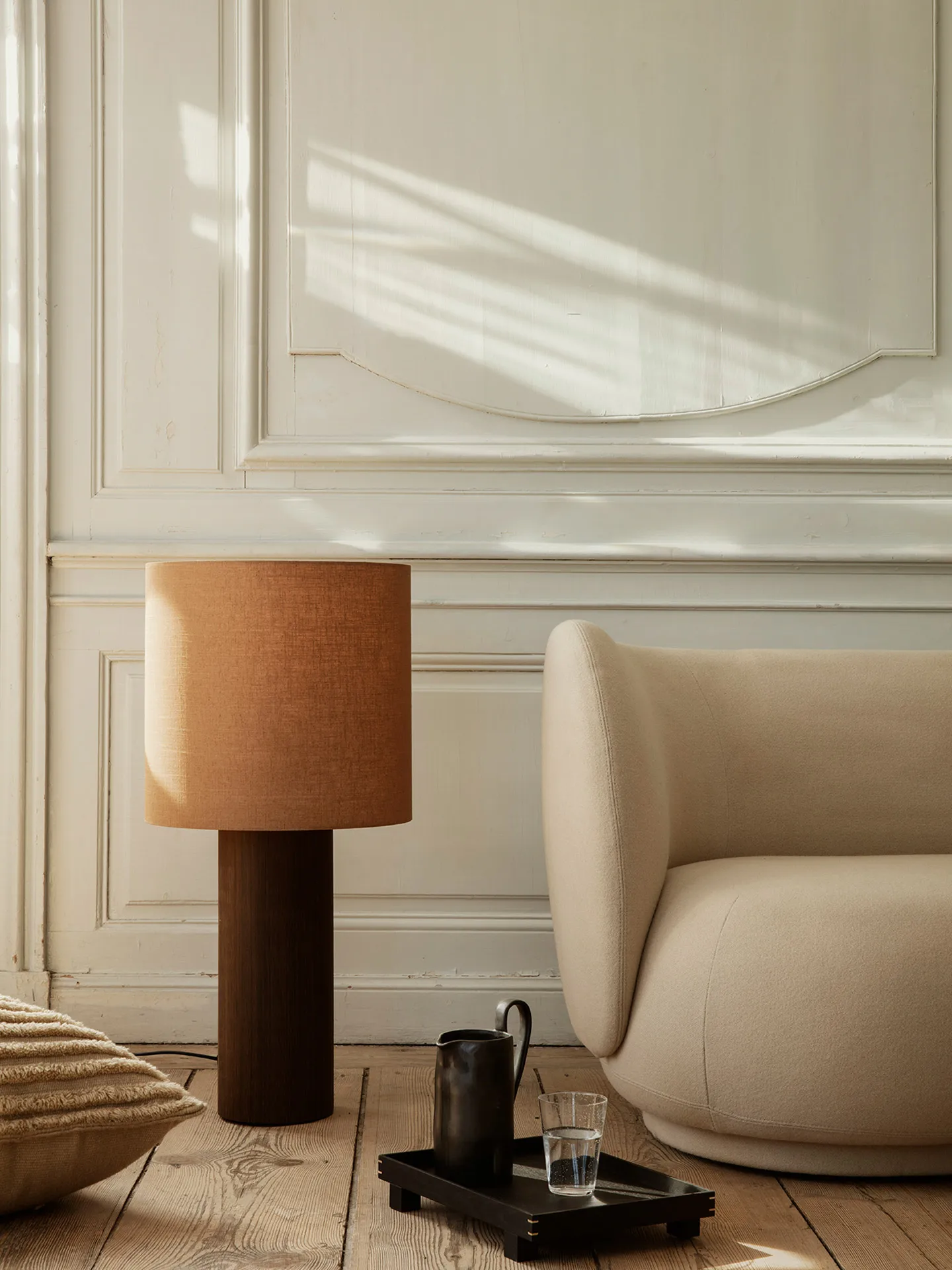 Eclipse lampeskærm large Ø42 cm, Curry Ferm Living