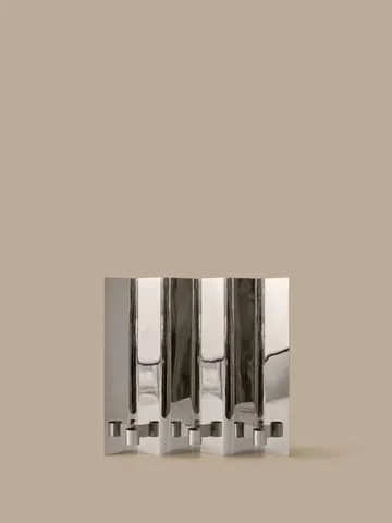 Eddy væglysestage - 3, Mirror polished - Ferm Living