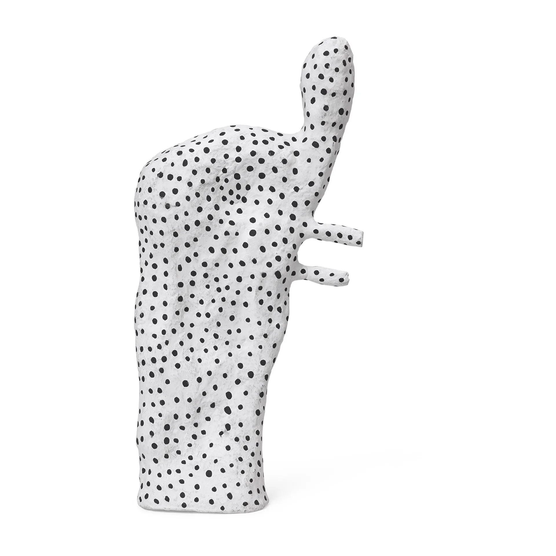 Elly skulptur, White/Black Ferm Living