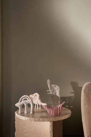 Elly skulptur - White/Black - Ferm Living