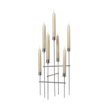 Elysia lysestage - Brushed stainless steel - Ferm Living